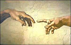 Michelangelo  Adams Hand