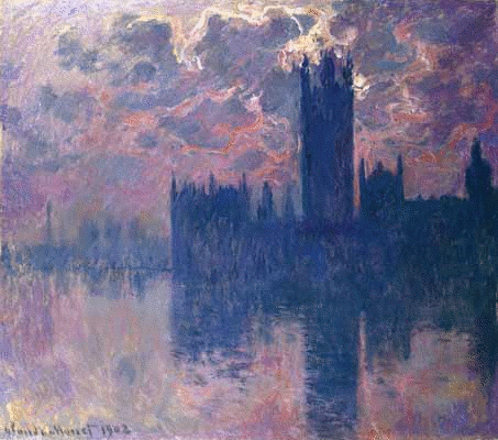 Monet  Houses of Parliament Sunset