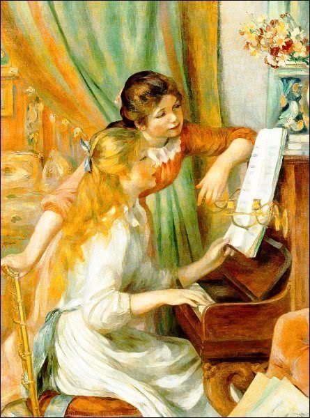 Renoir  Girls at the Piano