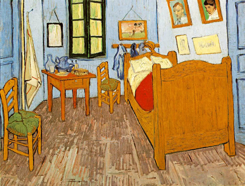 Van Gogh  Van Goghs Room at Arles 1889