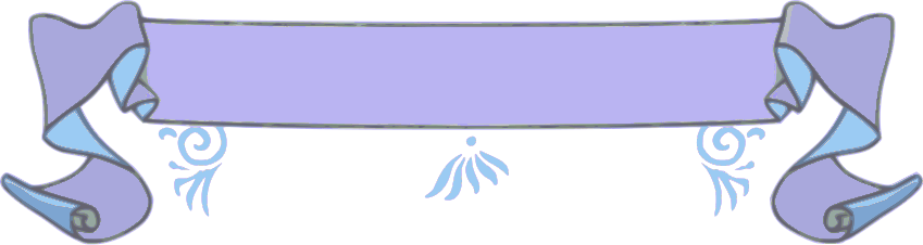 decorative ribbon purple blue