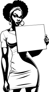 african-woman-holding-blank-sign-2