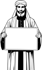 imam-holding-blank-sign