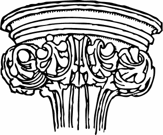 early English gothic capital