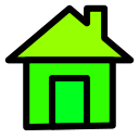 home icon green