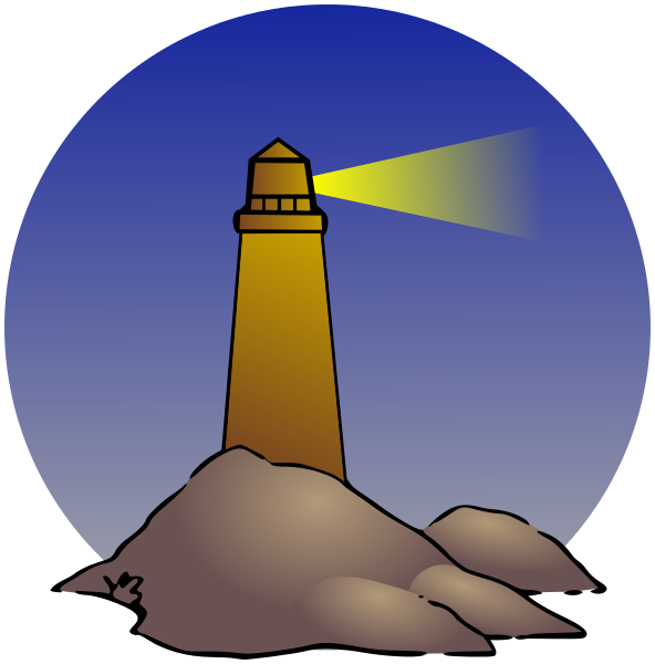 lighthouse scene