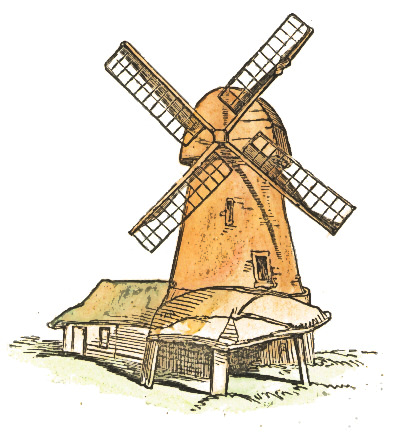 windmill painterly