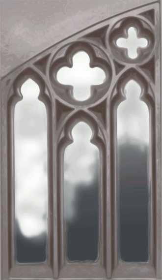 Neo-Gothic window