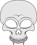 skull w fangs