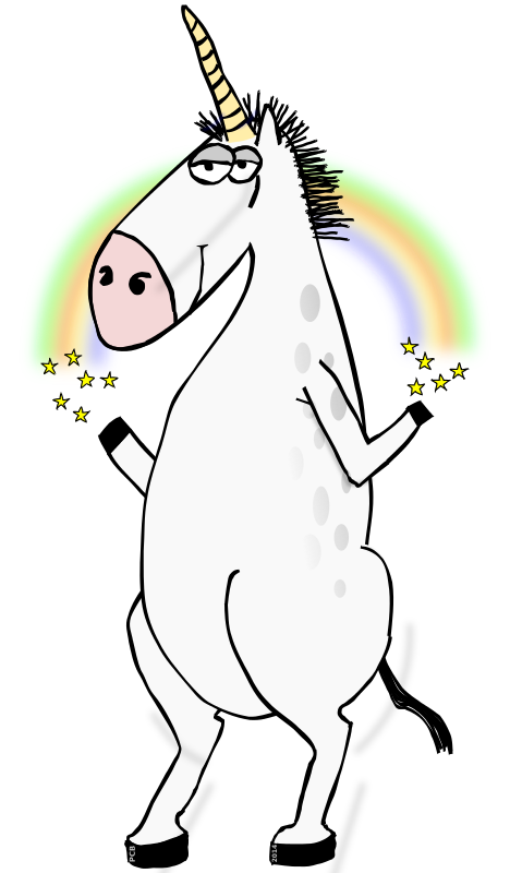 unicorn rainbow funny