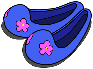 slippers blue - /clothes/footware/slippers/slippers_blue.png.html