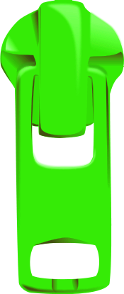 zipper green