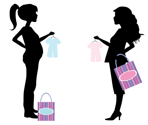 Pregnant-Women-Shopping
