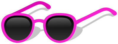 sunglasses plastic pink