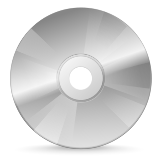CDROM Disc with shadow