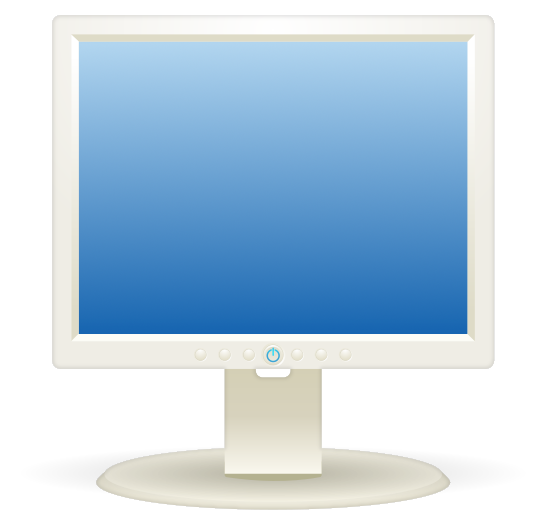 computer LCD display