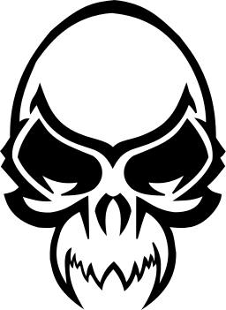 skull evil black - /holiday/halloween/skull/evil_skull/skull_evil_black ...