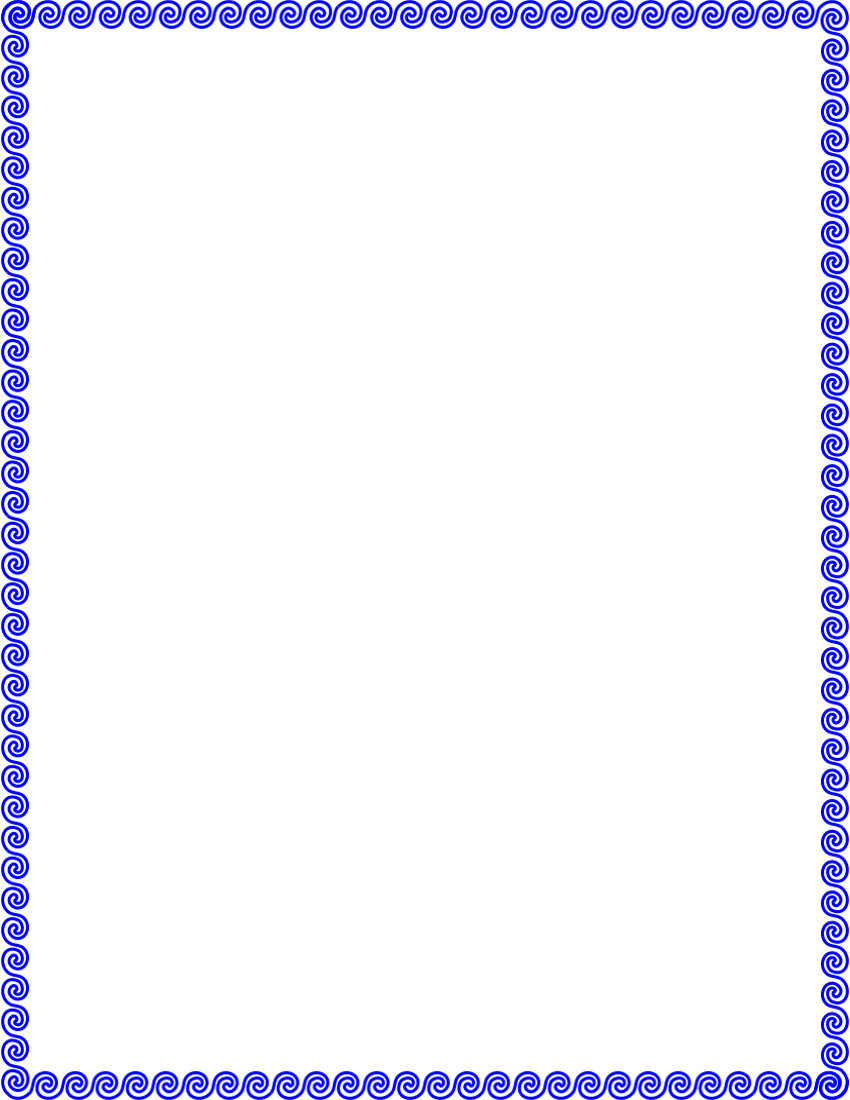 Simple page. Border. Frame Blue thin. Border_thin php. Simple border PNG.