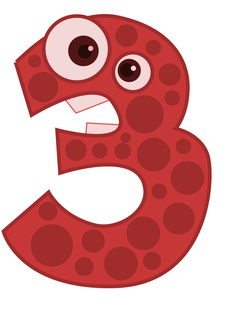funny numbers clipart - photo #23