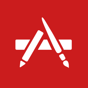 write draw icon red