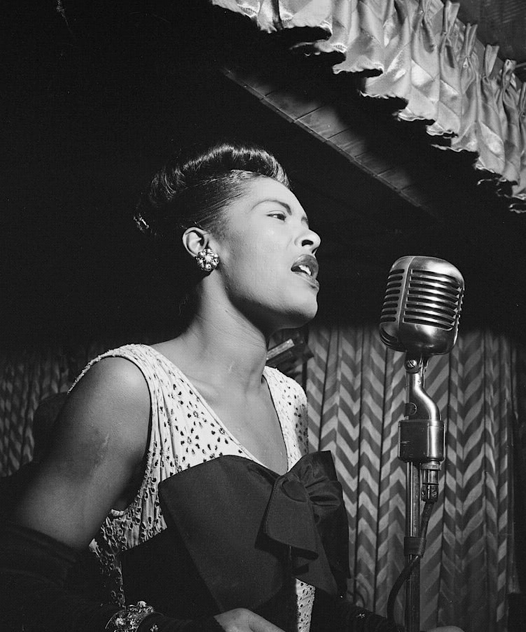 Billie Holiday singing