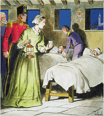 Florence Nightingale illustration