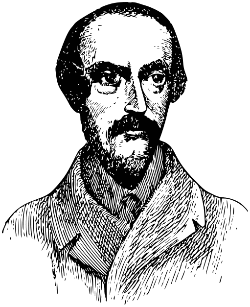Giuseppe Mazzini lineart