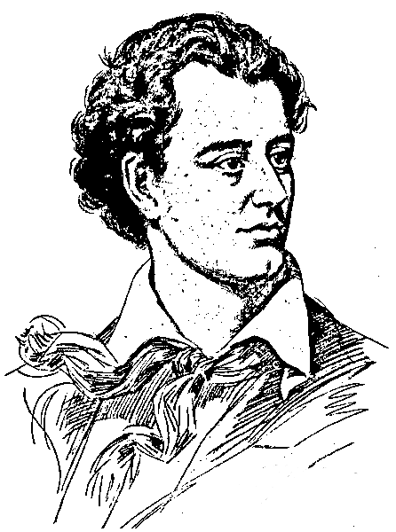 Lord Byron sketch