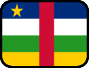 central african republic outlined