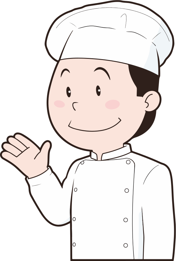chef waving