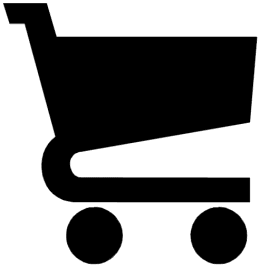 shopping cart silhouette