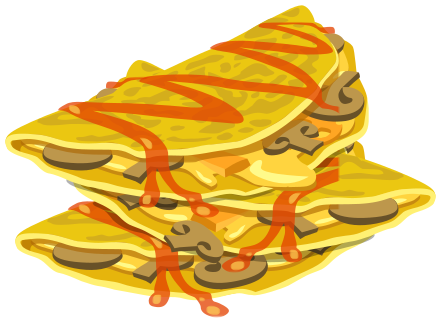 hearty omelet