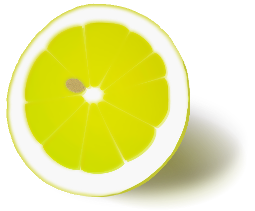 lemon halved