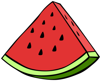 watermelon wedge