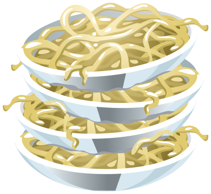 plain noodles