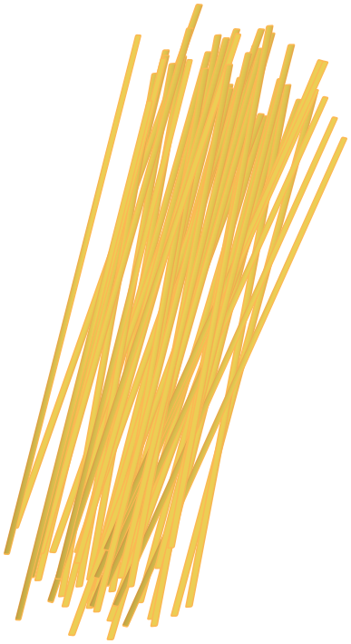 spaghetti uncooked