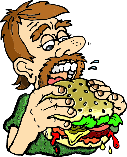 sloppy burger guy