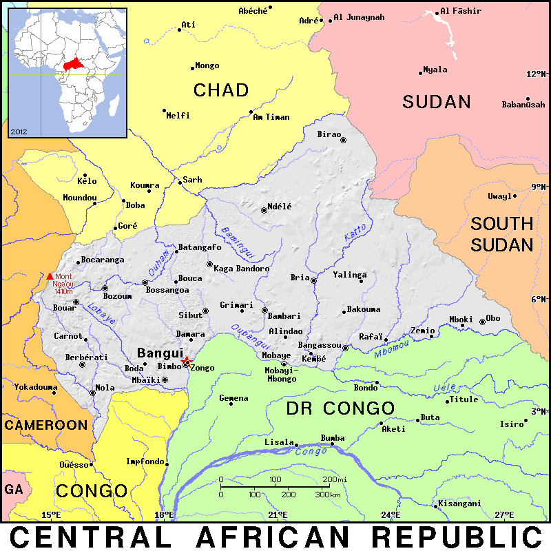 Central African Republic detailed