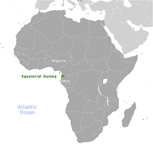 Equatorial Guinea location label