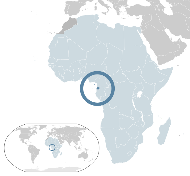 Equatorial Guinea location map