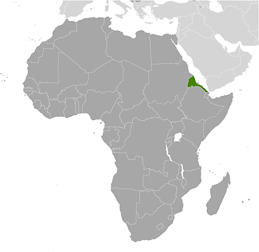 Eritrea location
