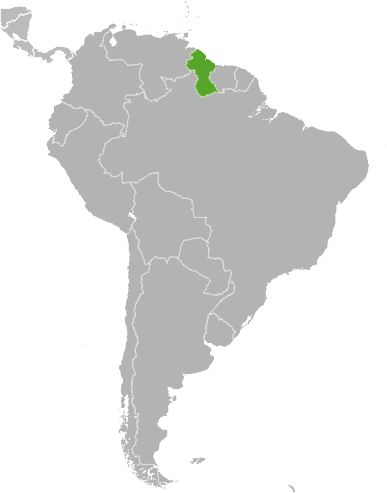 Guyana location
