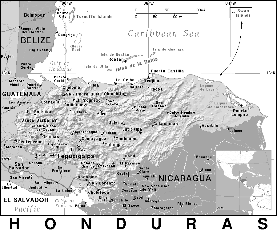 Honduras BW