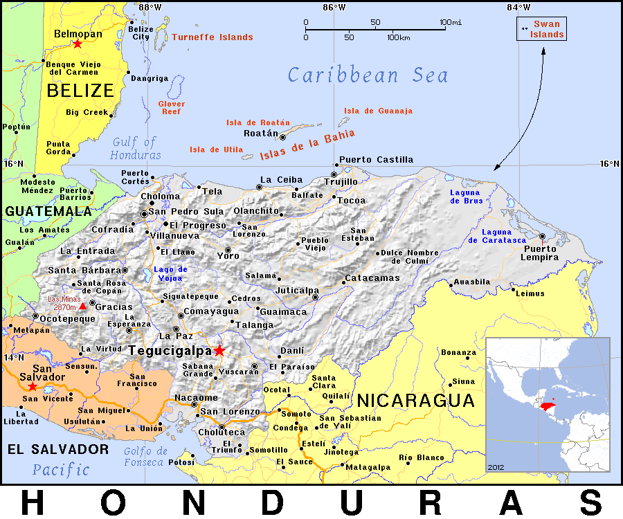 Honduras detailed
