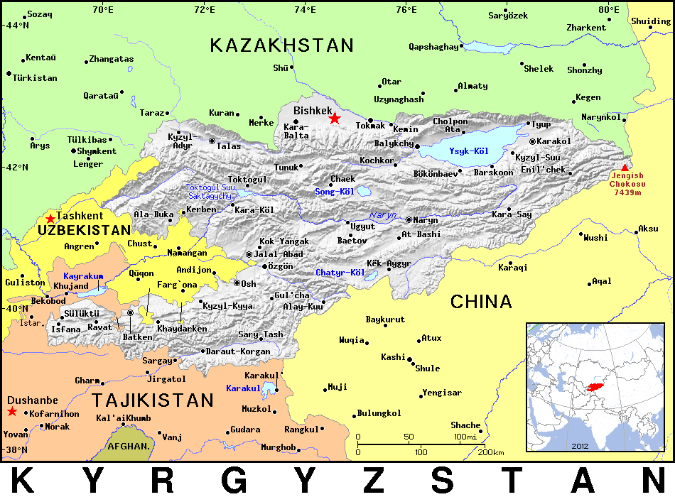 Kyrgyzstan detailed