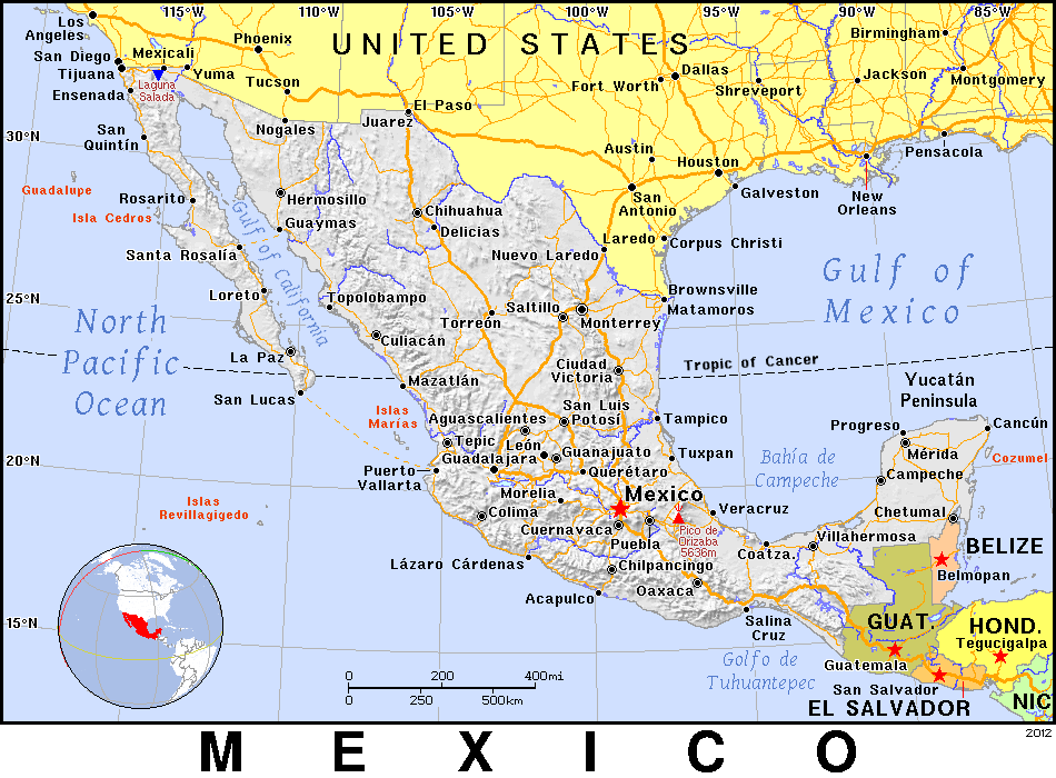 Mexico detailed