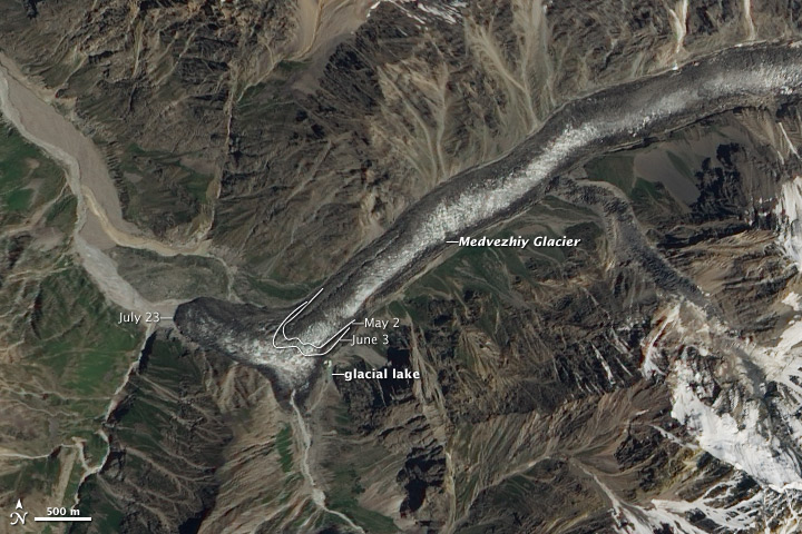 Medvezhiy Glacier  Tajikistan 2011