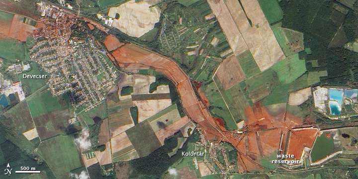 toxic sludge Hungary 2010