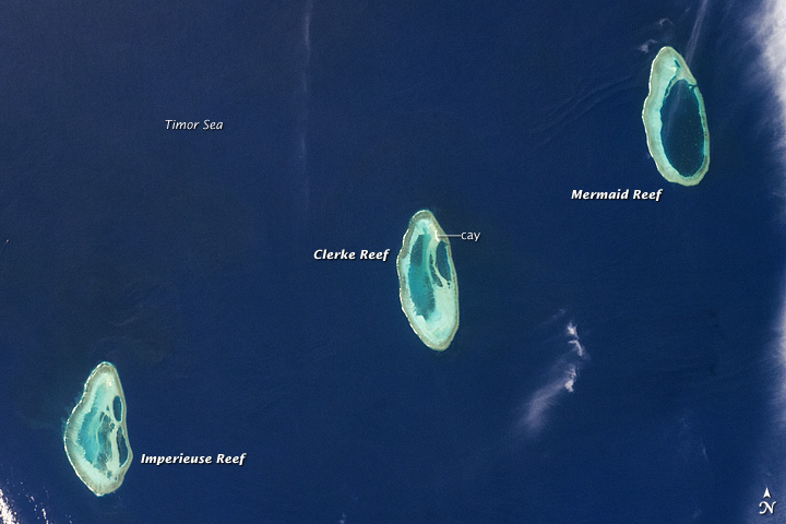 Rowley Shoals  Timor Sea