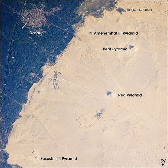 Pyramids of Dashur  Egypt